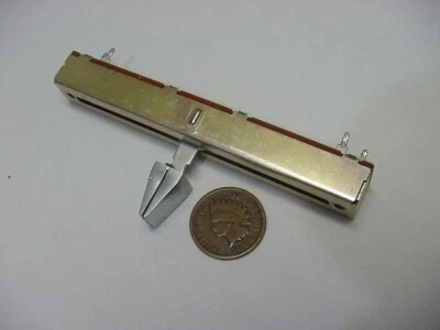 SANSUI SE-7 GRAPHIC EQUALIZER FREQUENCY SLIDING CONTROL POT + KNOB - image 1 of 3