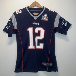 New England Patriots On Field Tom Brady Trikot Kinder Medium 10/12 Super Bowl LII - Bild 1 von 11