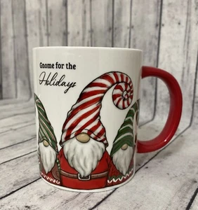HOLIDAY CHRISTMAS GMOME COFFEE MUG-TEA MUG- CERAMIC MUG GNOME FOR THE HOLIDAYS! - Picture 1 of 7