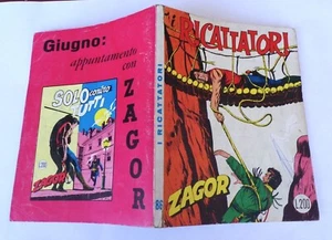 ZAGOR ZENITH Gigante 86 i ricattatori - CEPIM 1968 PRIMA EDIZIONE - Picture 1 of 4