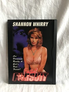 Fatal Pursuit DVD Snap Case Unrated 1998. VERY RARE* OOP! Shannon Whirry - Picture 1 of 2