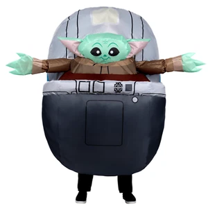 Star Wars Grogu in Pram Adult Inflatable Costume New 14 years and up - Picture 1 of 4