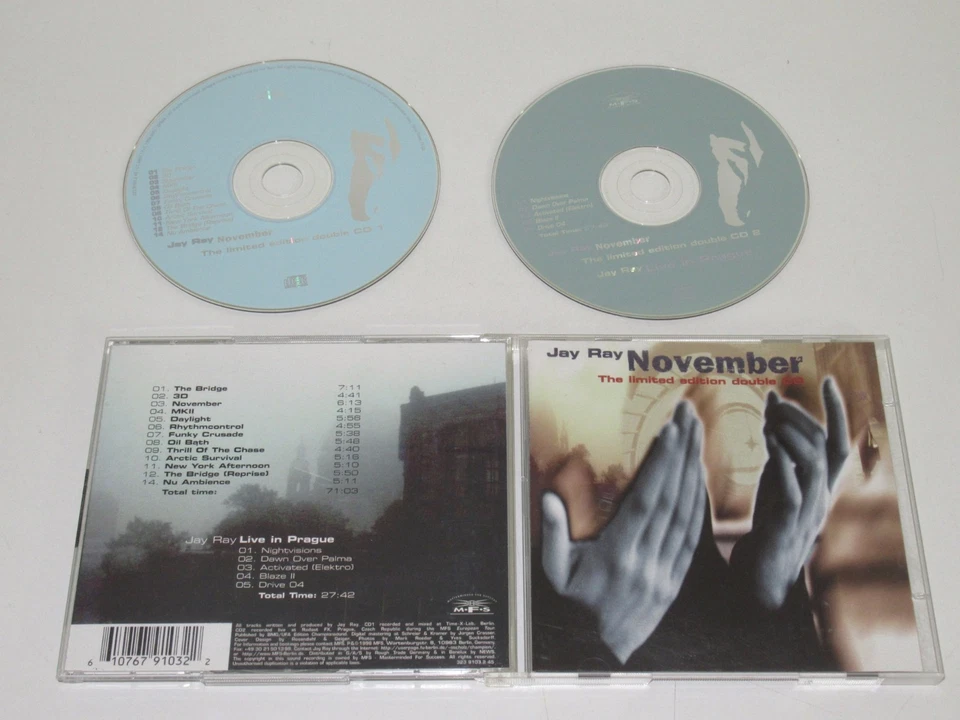 JAY RAY/NOVEMBER(LIMITED EDITION DOUBLE)(MFS CD 9103 2) 2XCD ALBUM - Bild 1 von 1