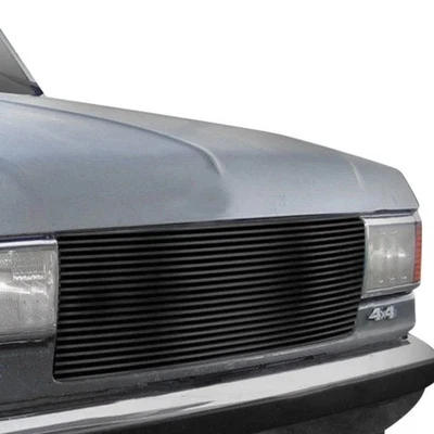 For Ford F-150 87-91 APG 1-Pc Black 8x6 mm Horizontal Billet Main Grille - Imagem 1 de 4