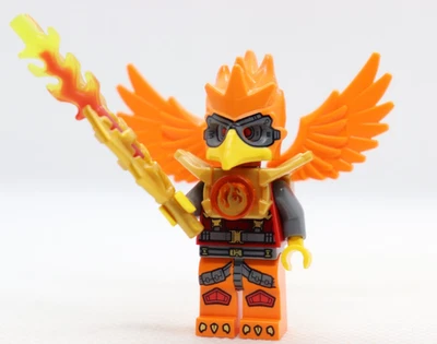 Firox Exclusive Orange Fire Tribe Legends of Chima LEGO® Minifigure Figure - Image 1 of 4
