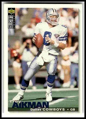 1995 Collector's Choice #66 Troy Aikman - Image 1 of 2