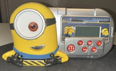 Minions Despicable Me Alarm Clock Timed Light Snooze Alarm Talking Sounds Works - Image 1 of 4