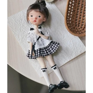 Landoudou 1/6 BJD Doll Ball Jointed Dolls with Eyes Face Makeup Full Set/BareToy - Picture 1 of 8