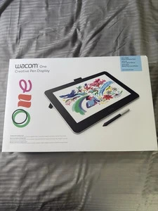 Wacom One Creative Pen Display 13.3 inch Drawing Tablet - Picture 1 of 4
