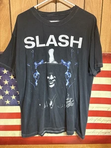 Camiseta SLASH Para Hombre Talla L Negra De Guns N Roses NEGRA 2021 Camisa Metal Rock - Imagen 1 de 3
