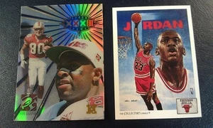 Jerry Rice SF 49ers PROOF Superbowl XXXII 98 Collector's Edge NFL OVERSIZE - Picture 1 of 1