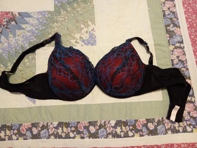 💖 ¡Sujetador de encaje negro para mujer talla 44C de Cacique! Foto 1 de 4