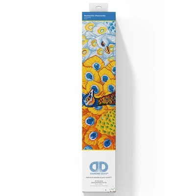 Diamond Painting Kit: Romantic Peacocks - Image 1 of 2