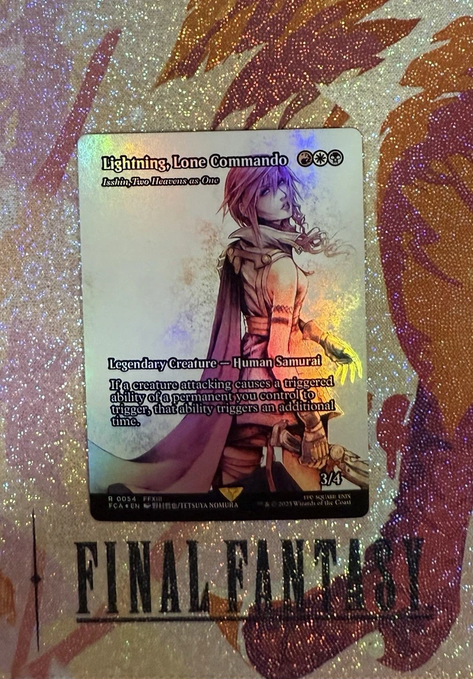 Lightning, Lone Commando - Isshin, Two Heavens as One (Showcase) FCA: Foil - Image 1 of 1
