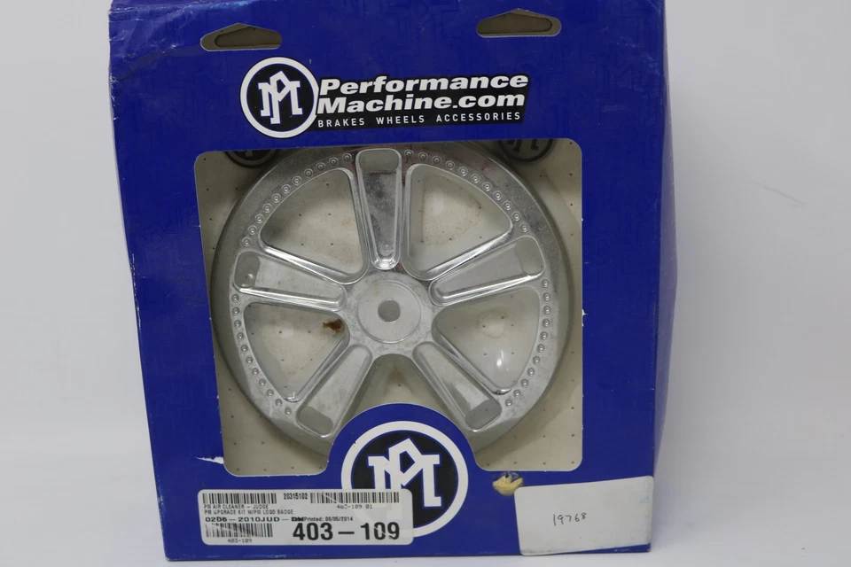 NEW HARLEY PERFORMANCE MACHINE JUDGE AIR CLEANER FACEPLATE 0206-2010JUD - Image 1 of 1