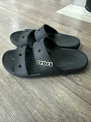 Сандалии-шлепанцы CROCS Classic Iconic с 2 ремешками комфортные мужские размер 7 / женские 9 - Изображение 1 из 4