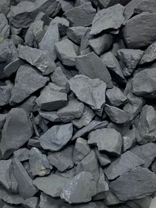 Shungite - Large Chips Under 1" no powder - 100% Crystal All Chakras protection - Foto 1 di 6