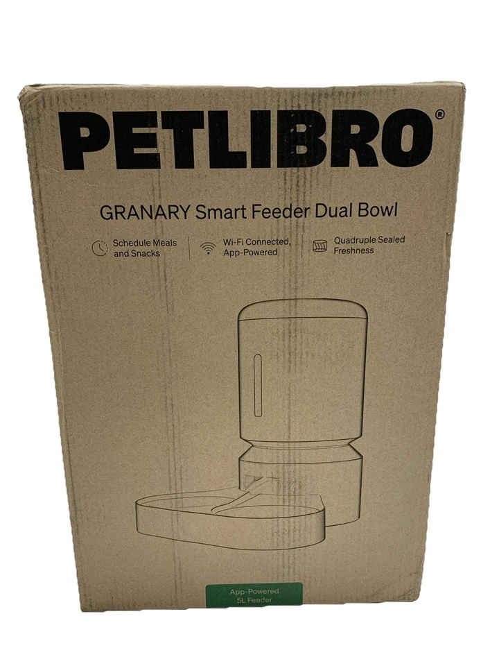 Petlibro PL-AF203-06B Automatic Feeder with Camera Black - Certified
