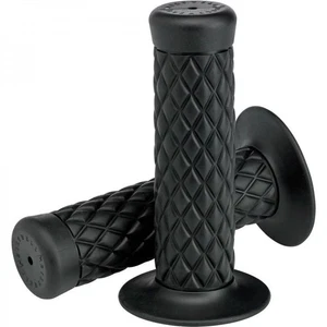 Empuñaduras de manillar Biltwell 7/8" (22 mm) en par de goma TPV - negras - Imagen 1 de 6