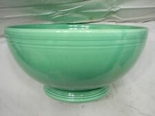 Vintage Fiesta Footed Salad Kitchen Mixing Bowl 11" Light Green Homer Laughlin