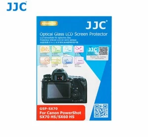 JJC GSP Ultra-thin Glass LCD Screen Protector for Canon PowerShot SX70 SX60 HS - Picture 1 of 8