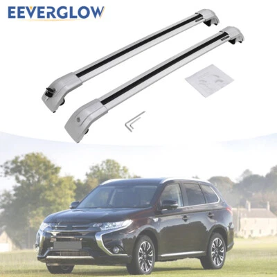 Cross Bar Roof Rail Rack Fit for Mitsubishi Outlander 2016-2020 Crossbar  - Image 1 of 4