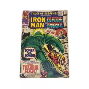 Tales of Suspense #93 Iron Man and Captain America Marvel 1967 #64519-23 - Picture 1 of 9