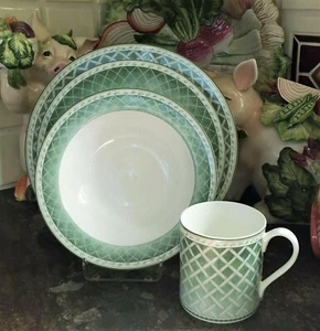 Fitz & Floyd GARDEN GREENS Dinnerware - Picture 1 of 4