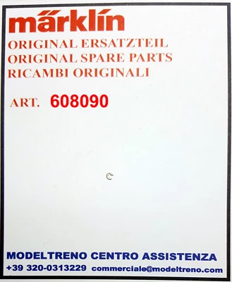MÄRKLIN MARKLIN 60809 608090 ANELLO ELASTICO - BENZING-SICHERUNGEN D 1,2 mm. NICKEL