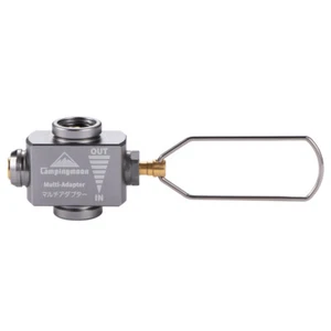 Adaptador de recarga de lata de gas Campingmoon, válvula de ventilación de lata, palanca de cambios de lata - Imagen 1 de 7
