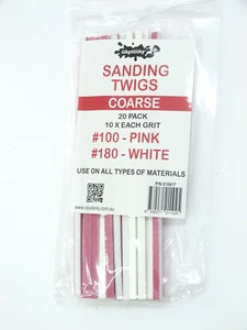 Ramitas de lijado Icky Sticky Hobby grano grueso. Lavable para plásticos, resina, metal - Imagen 1 de 3
