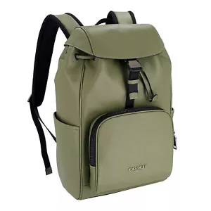 Coach Men's Backpack CU112 QBMGR RACER BACKPACK Newarticle - Picture 1 of 9