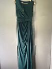 Hobbs “Mia” Maxi Dress, Bottle Green, Size 10, BRAND NEW WITH TAGS