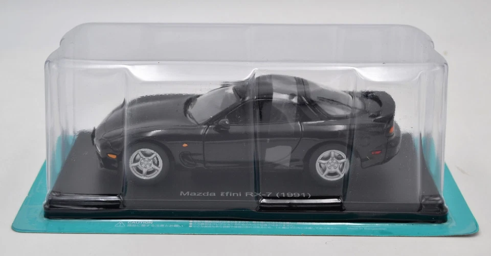DIE CAST " MAZDA EFINI RX-7 1991 " HACHETTE 1/24 - Immagine 1 di 1