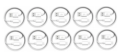 10Pack Fast Charging Cord Type C Cable USB-C For Samsung Galaxy A10E A20 A50 S10 - Image 1 of 2