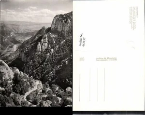 442157,Spain Montserrat Partial view of the Mountain - Picture 1 of 1