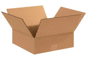 25 Pack Corrugated Mailer Shipping Boxes 10x10x4 Cardboard Mailer Packing Boxes - Picture 1 of 5