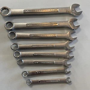 Craftsman SAE Wrench Set 1/4-5/8 8 Piece - Bild 1 von 2