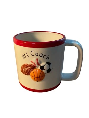 #1 蔻驰3D咖啡杯最佳足球篮球棒球足球陶瓷 — 第 1/4 张图片