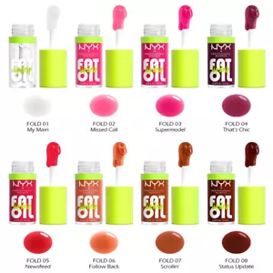 1 NYX Fat Oil Lip Drip - Hydrating Tinted Gloss "Pick Your 1 Color" Joy's - Picture 1 of 54