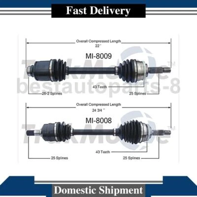 Передний шарнирный вал оси CV в сборе для Eagle Talon 1998 1997 1996 1995 - Изображение 1 из 3