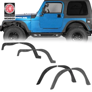 4PCS Front & Rear Fender Flare Deletes Armor Guards For Jeep Wrangler TJ 97-06 - Bild 1 von 13