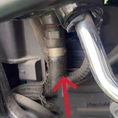 Tubo de drenaje del tanque de aceite para Harley Softail Fat Boy Heritage Flstsb Cross Bones Fxcwc Foto 1 de 4