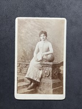Victorian Carte De Visite CDV: Pretty Lady Named Shewkettle? 1881 Redshaw Bourne