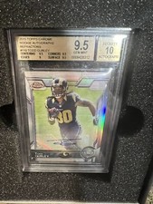 Todd Gurley Signed 2015 Topps Chrome Rams RC Card BGS Gem MT 9.5 Auto 10 44/150