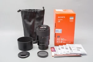 *Mint* Sony FE 90mm F2.8 Macro G OSS Lens G for Sony FE E Mount Mirrorless Boxed - Picture 1 of 13