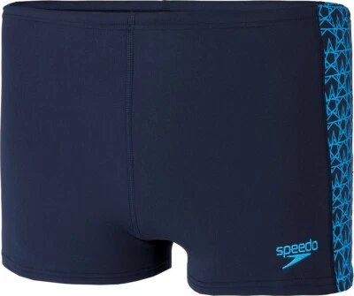 Speedo Badehose für Herren mit Beinansatz Aquashort kastenform chlorbeständig
