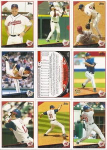 2009 Topps Baseball Cleveland Indians S1 + S2 + Update Complete Team Set (31) - Picture 1 of 1