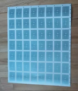 JAQK Original Playing Cards 2011 Uncut Sheet 1 of 52 Released Theory 11 - Picture 1 of 6
