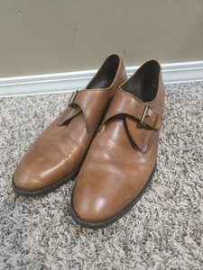 Men's Cole Haan Williams II Brown Leather Monk Strap Sz 11M - Picture 1 of 9